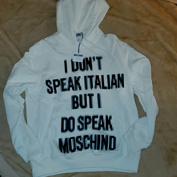Moschino Sweatshirt Pixel Print